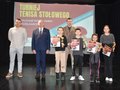 Turniej Tenisa Stołowego o Puchar Wójta Gminy Wojsławice 2025